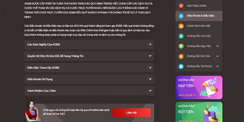 Điều Khoản Và Điều Kiện Người Chơi Cần Nắm Tại XO88 1 Vài nét giới thiệu về sân chơi XO88